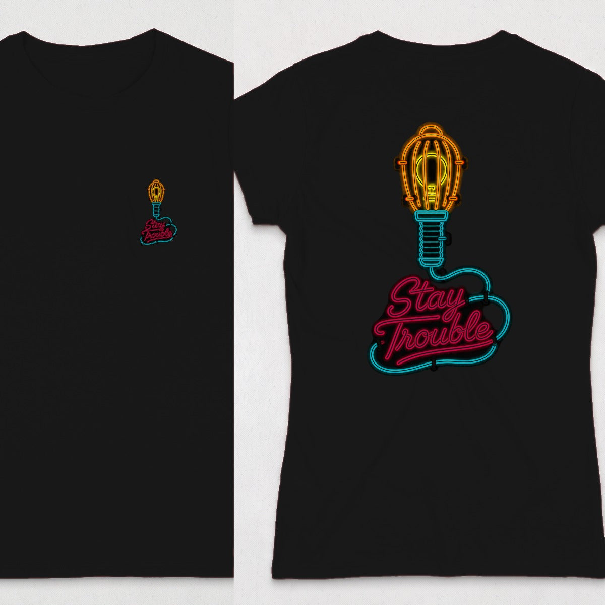 Black | Front & Back