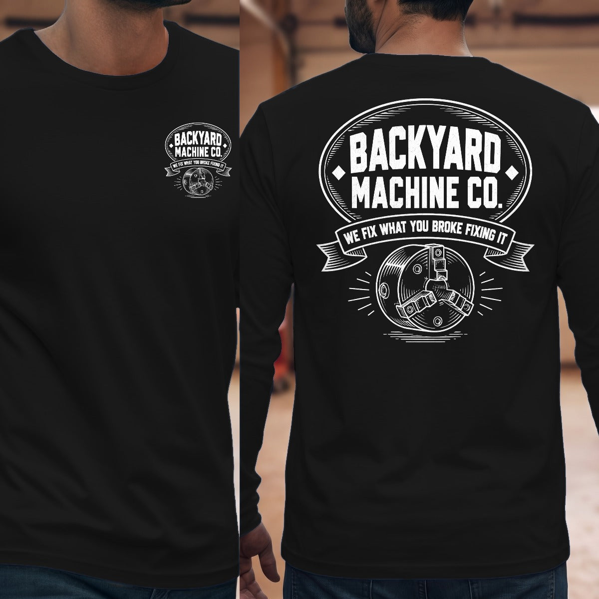 Black | Front & Back