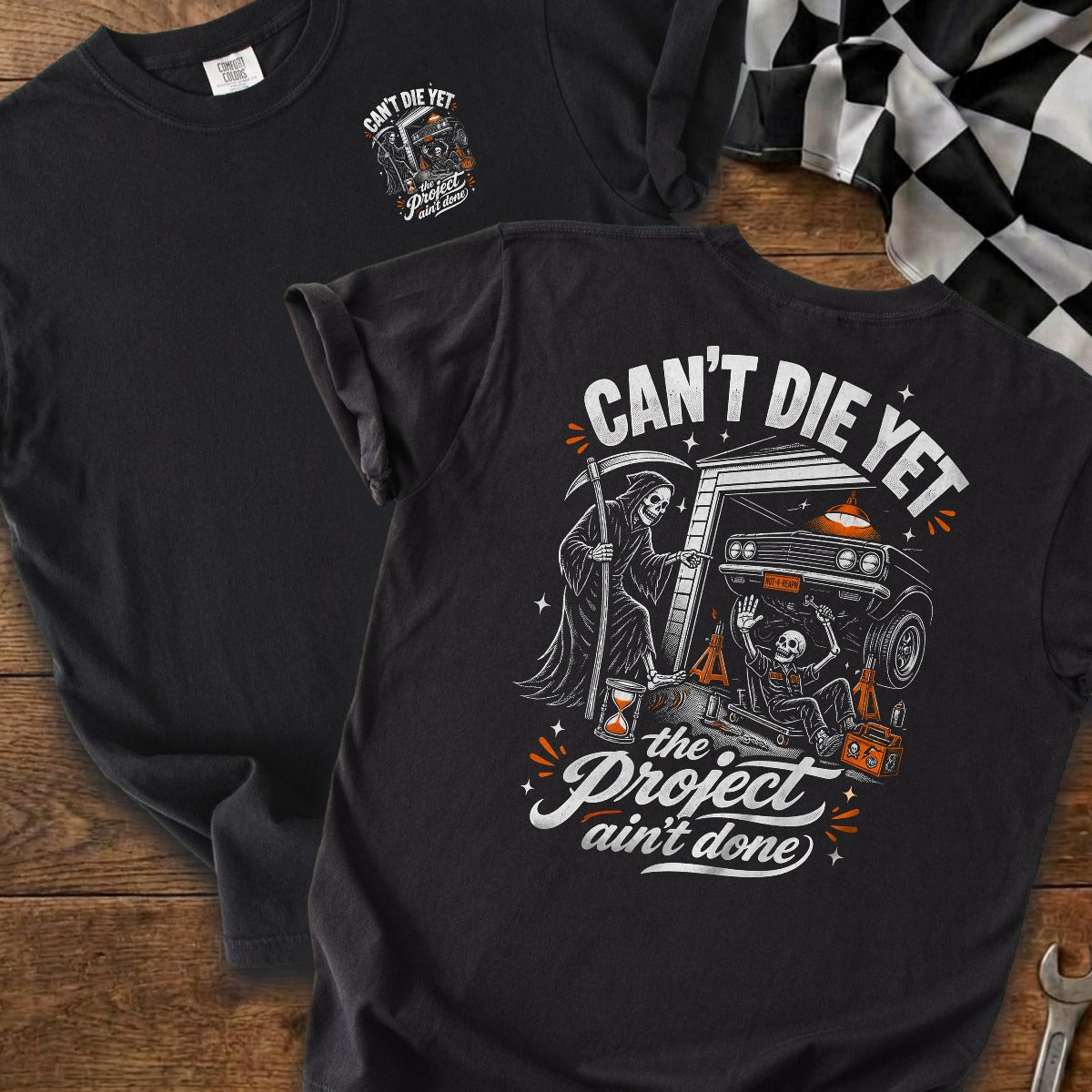 Black | Front & Back