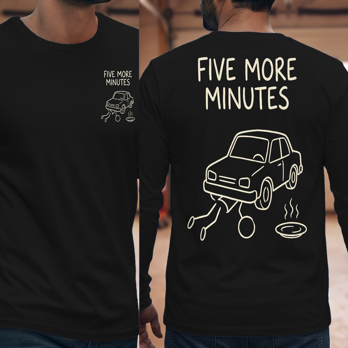 Black | Front & Back