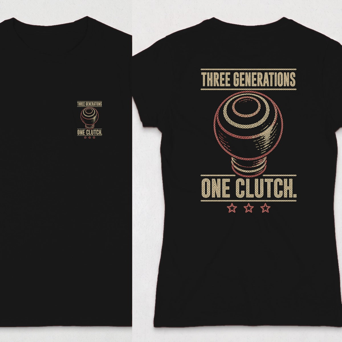 Black | Front & Back