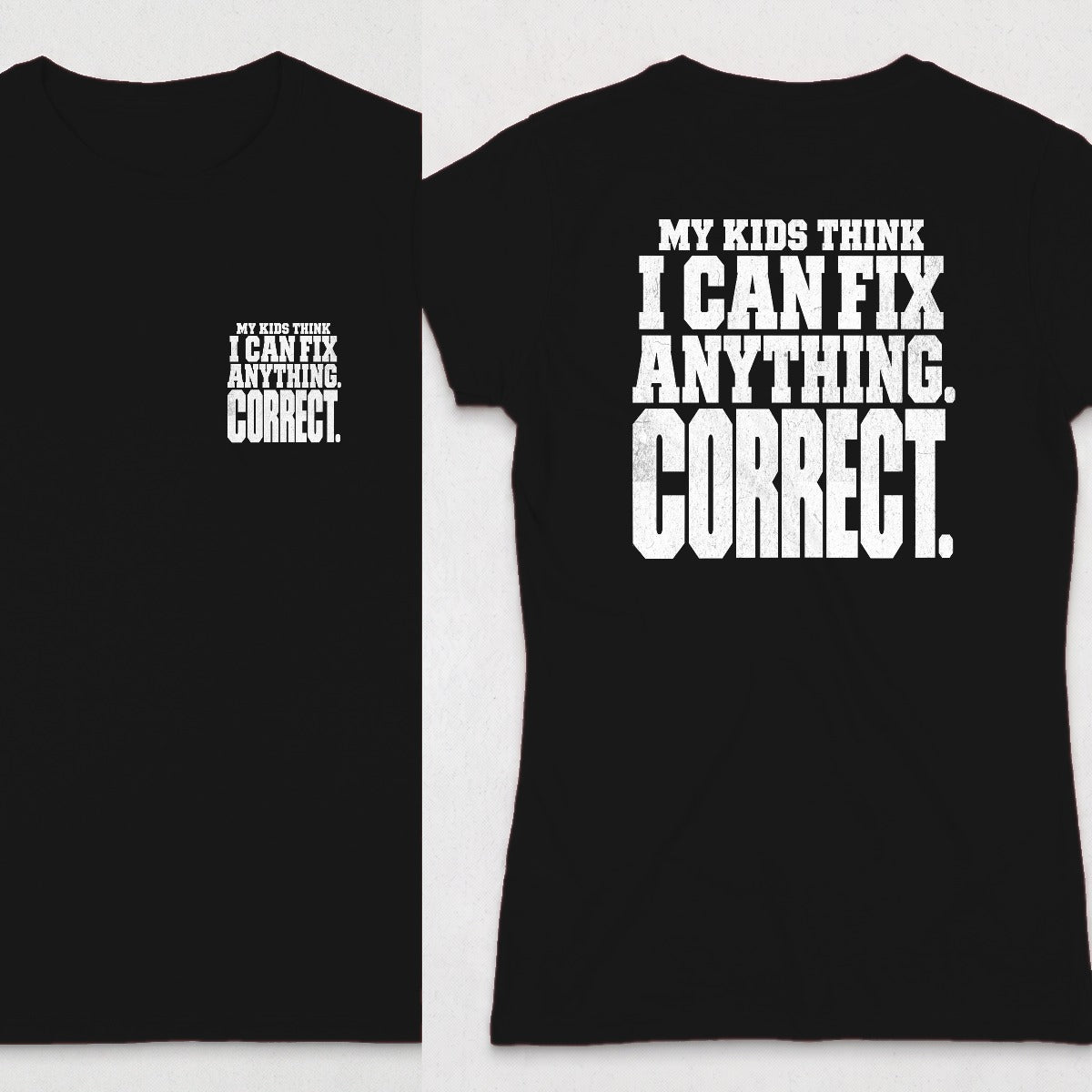 Black | Front & Back