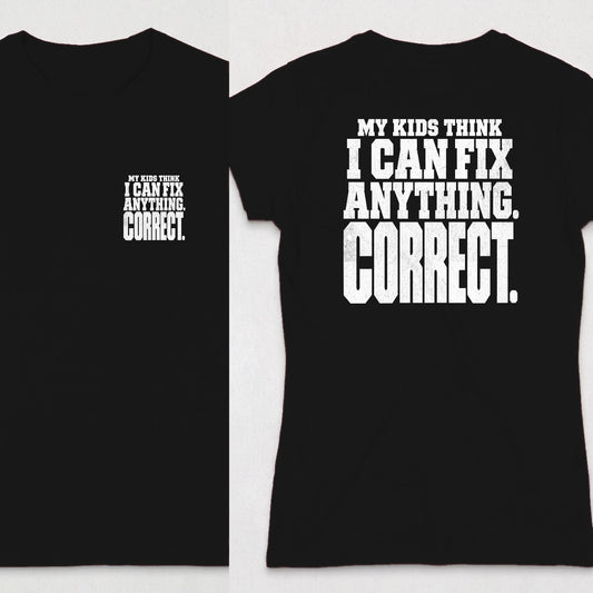 Black | Front & Back