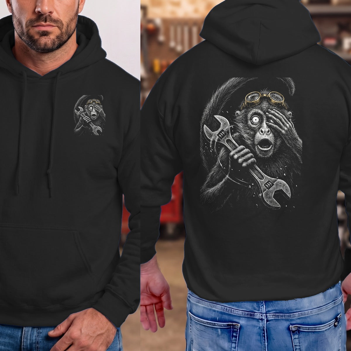 Black | Front & Back