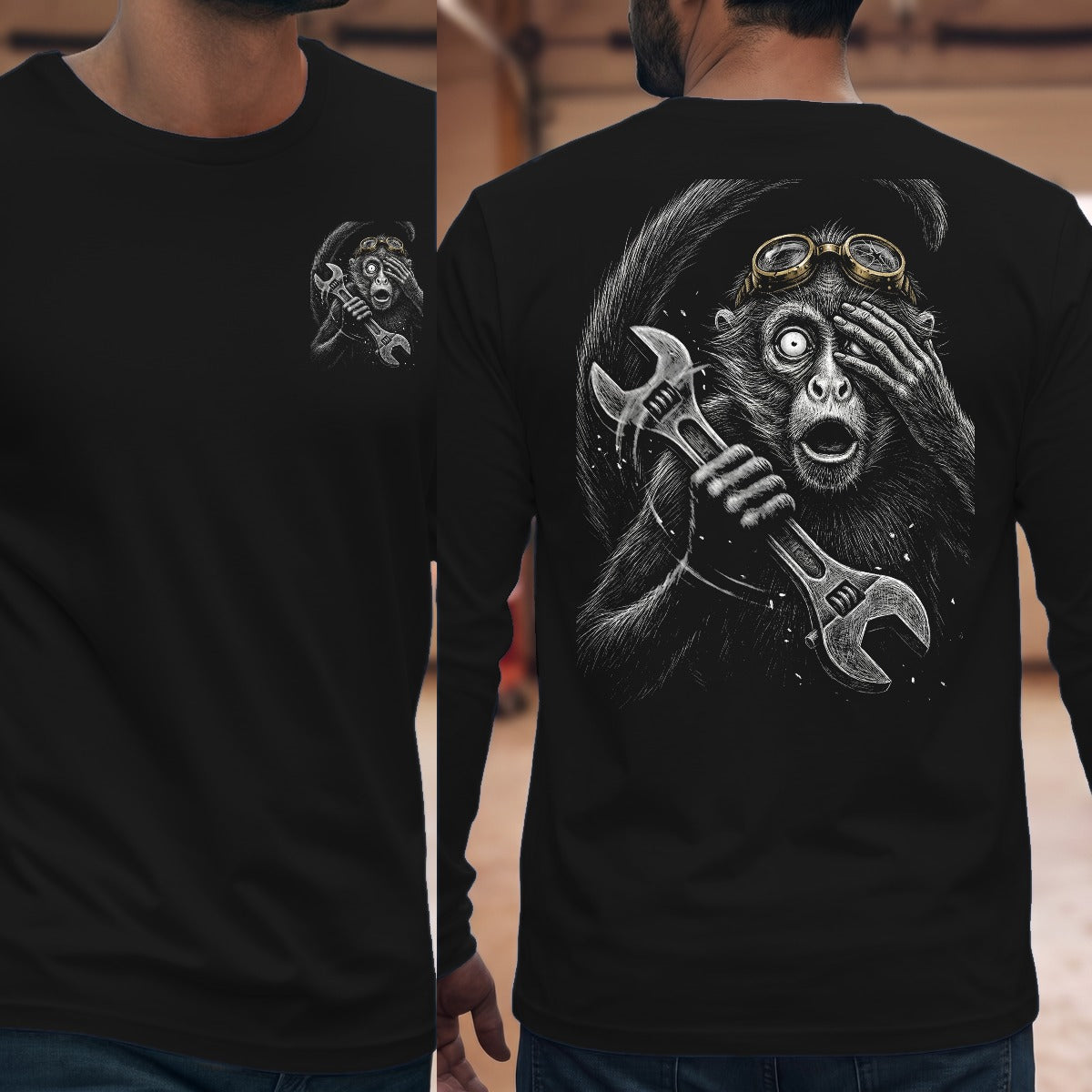 Black | Front & Back