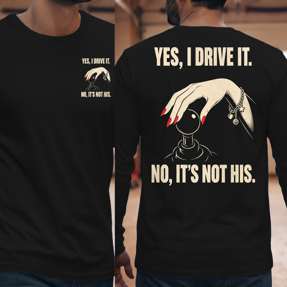 Black | Front & Back