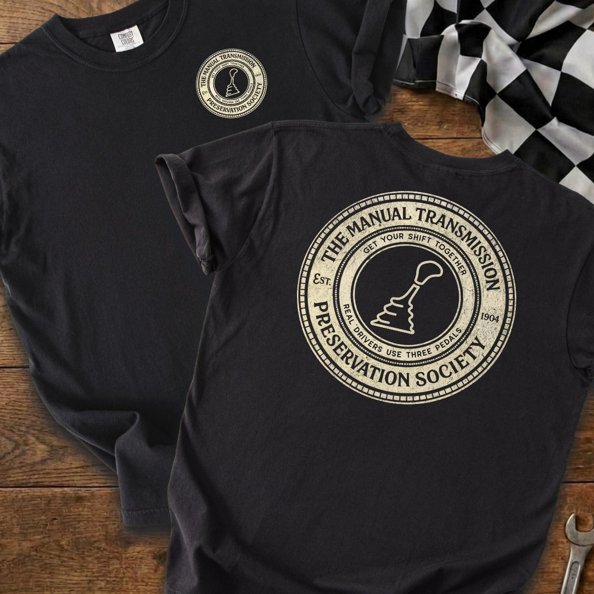 Black | Front & Back