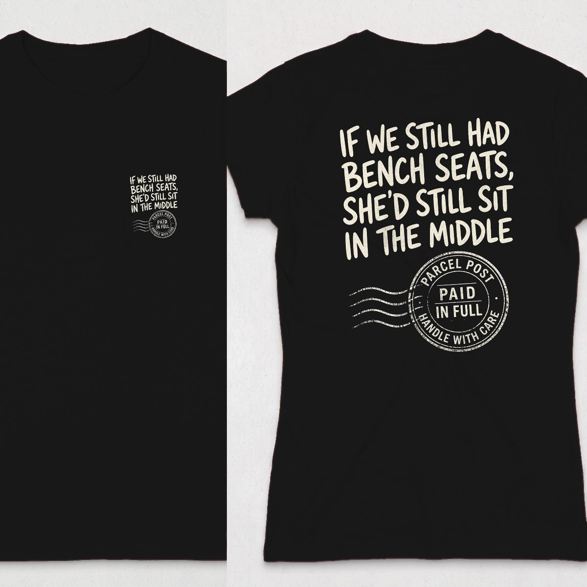 Black | Front & Back