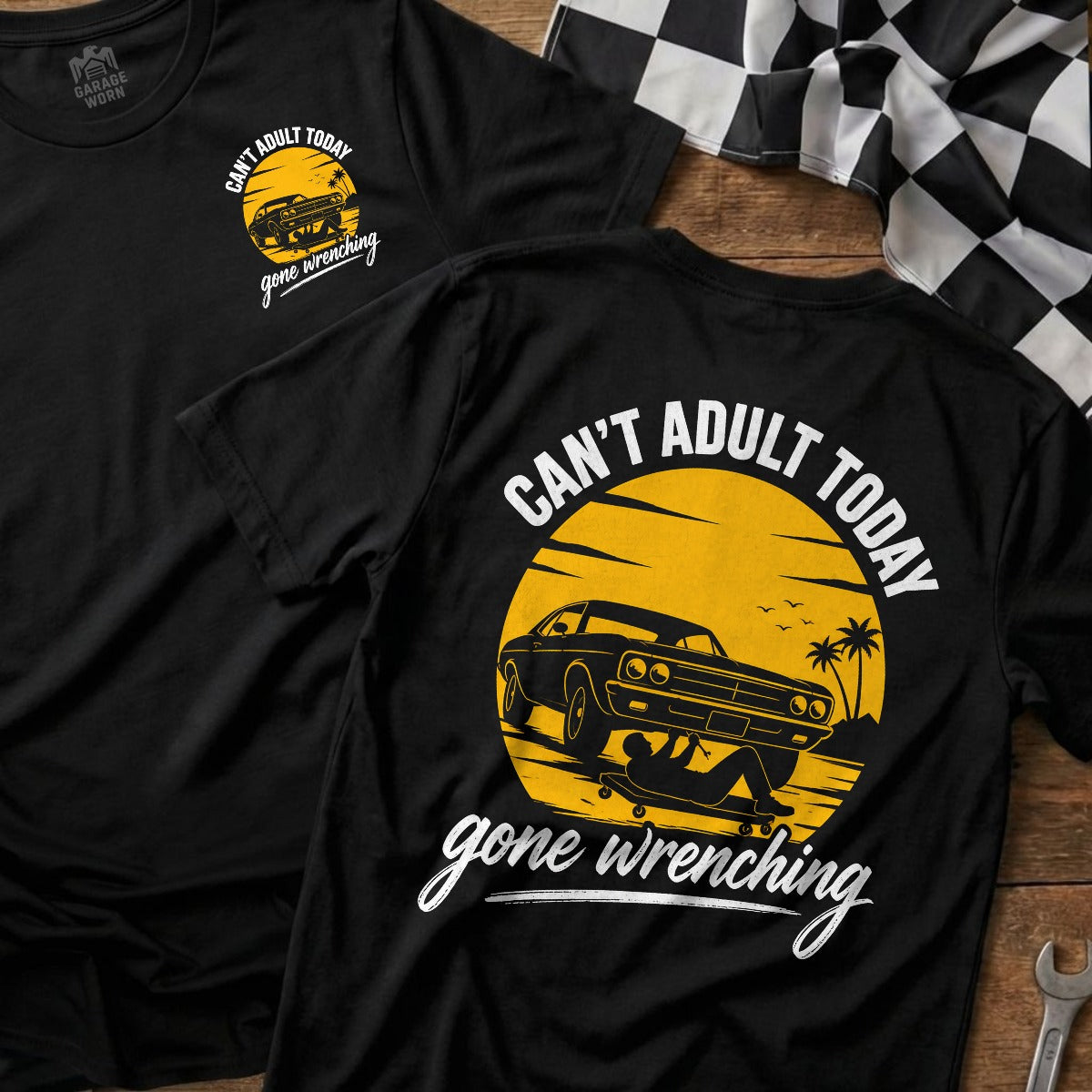 Black | Front & Back