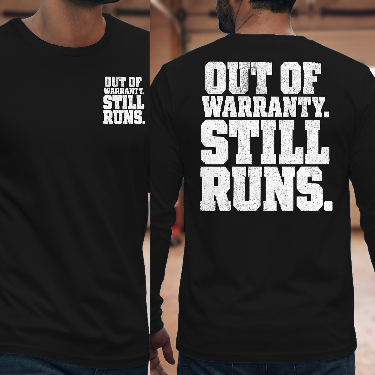 Black | Front & Back