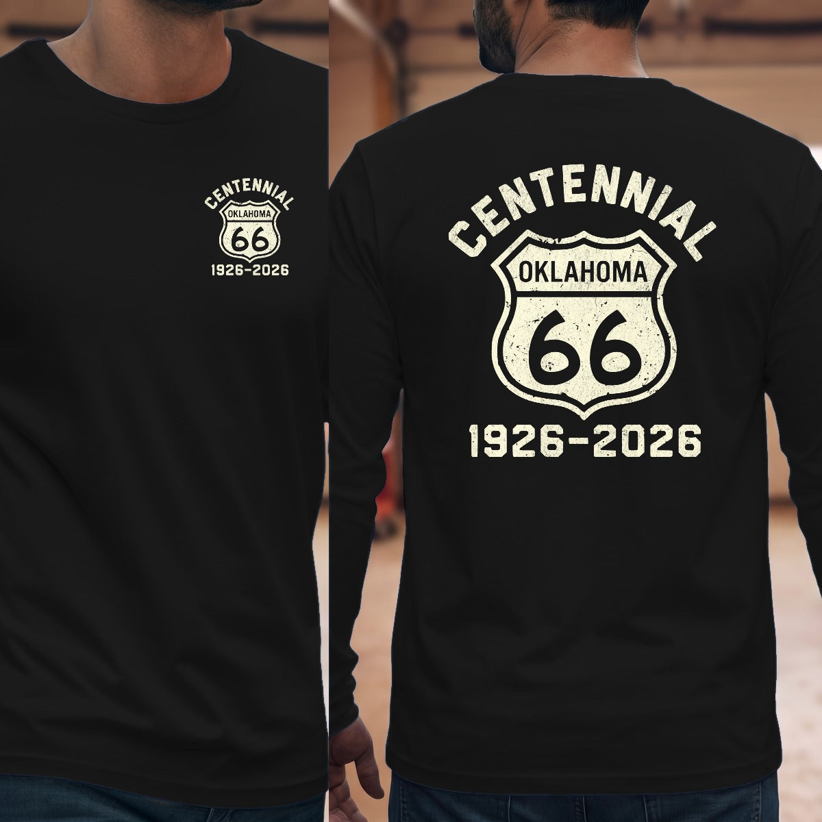 Black | Left Chest + Back
