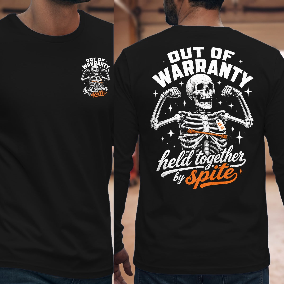 Black | Front & Back