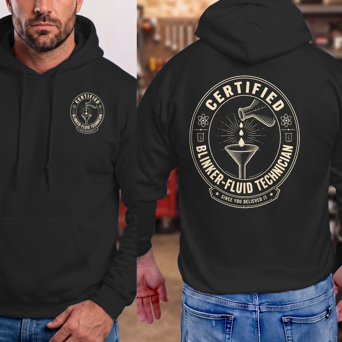 Black | Front & Back