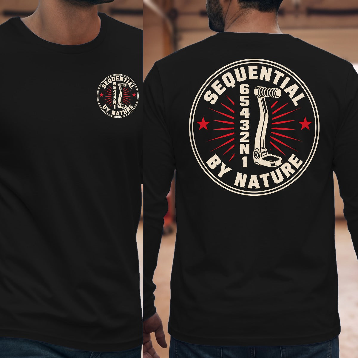 Black | Front & Back