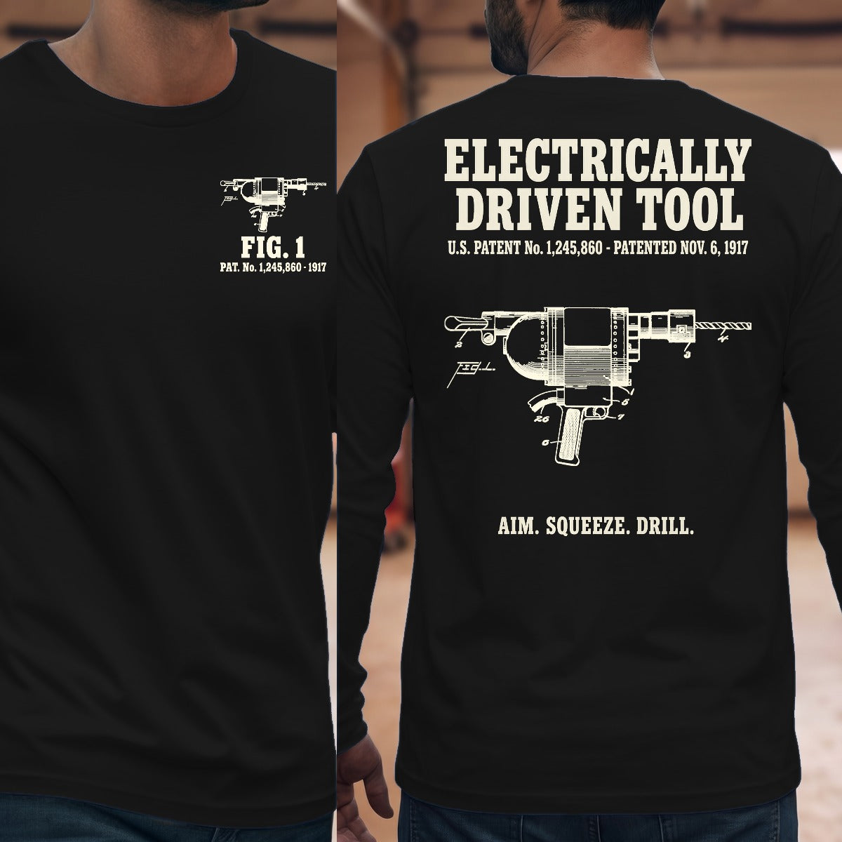 Black | Front & Back