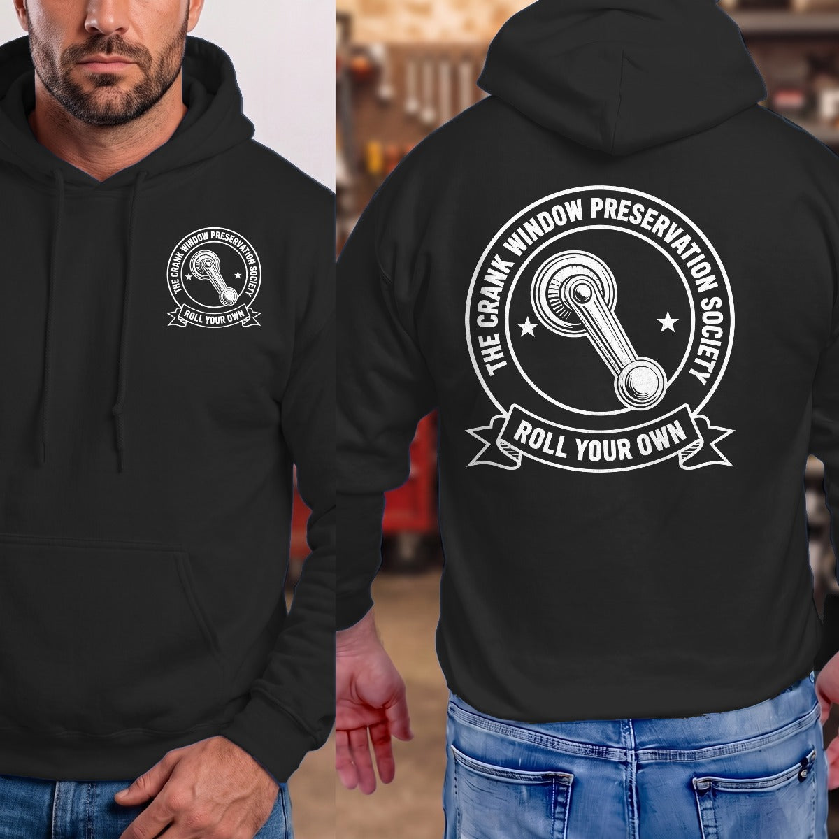 Black | Front & Back