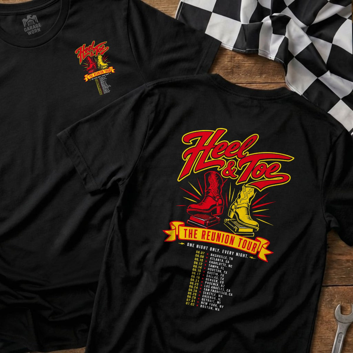 Black | Front & Back