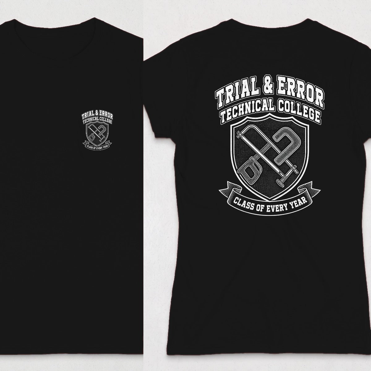 Black | Front & Back