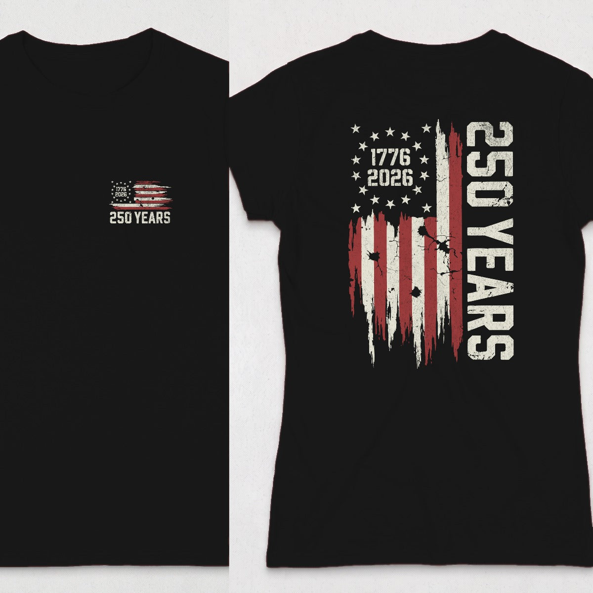 Black | Front & Back