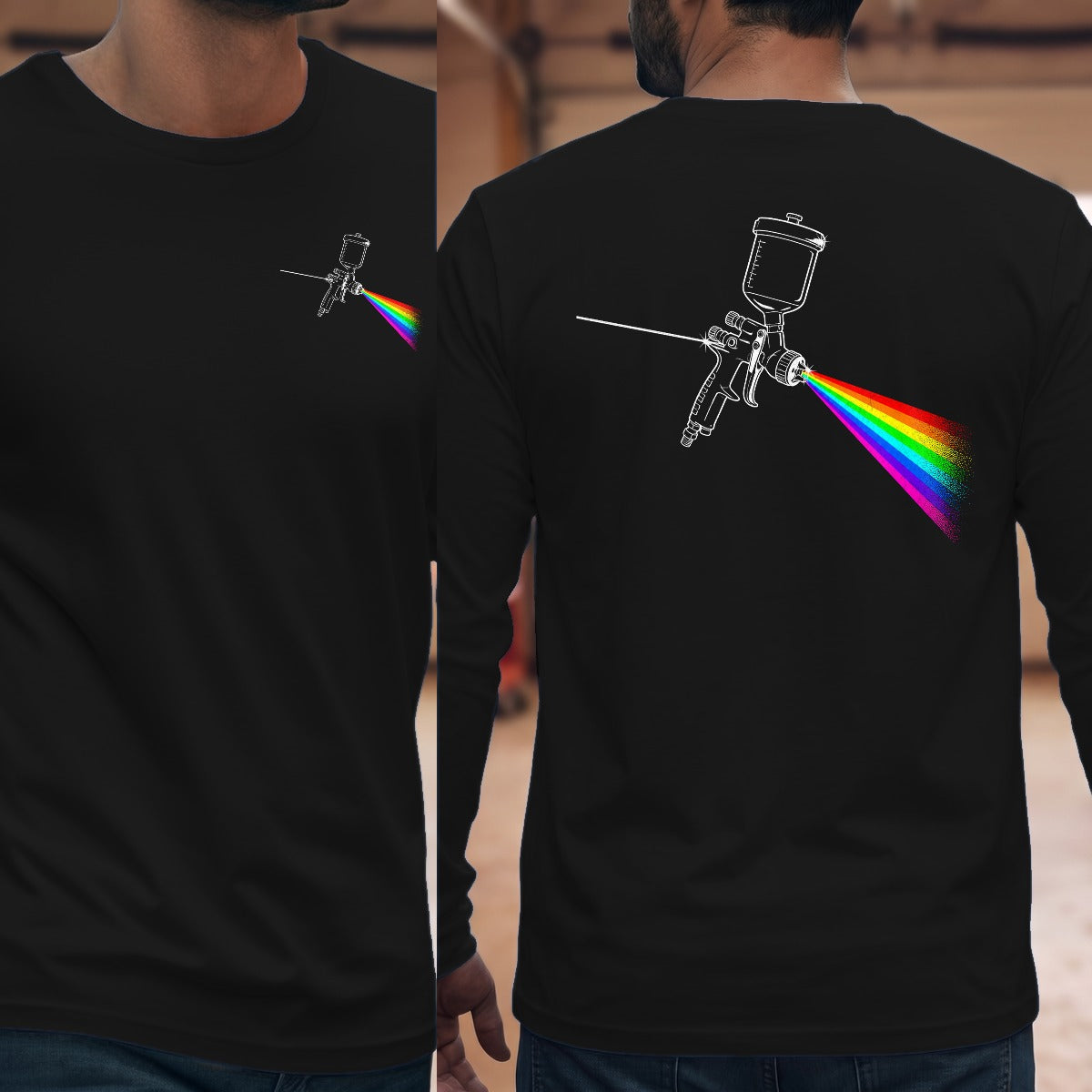 Black | Front & Back