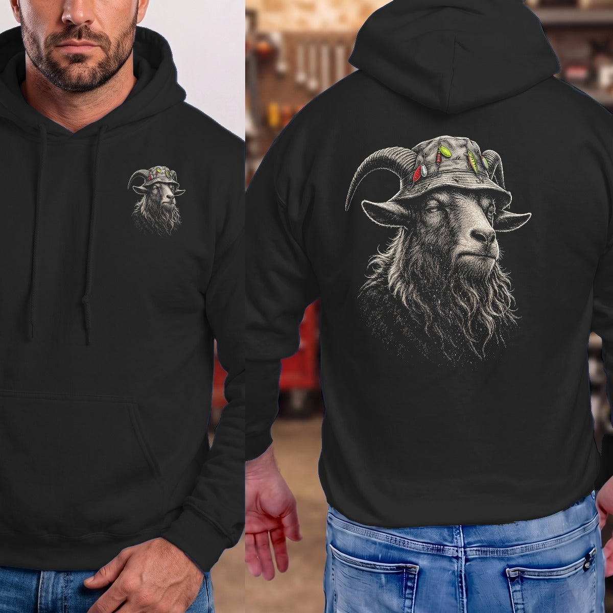 Black | Front & Back