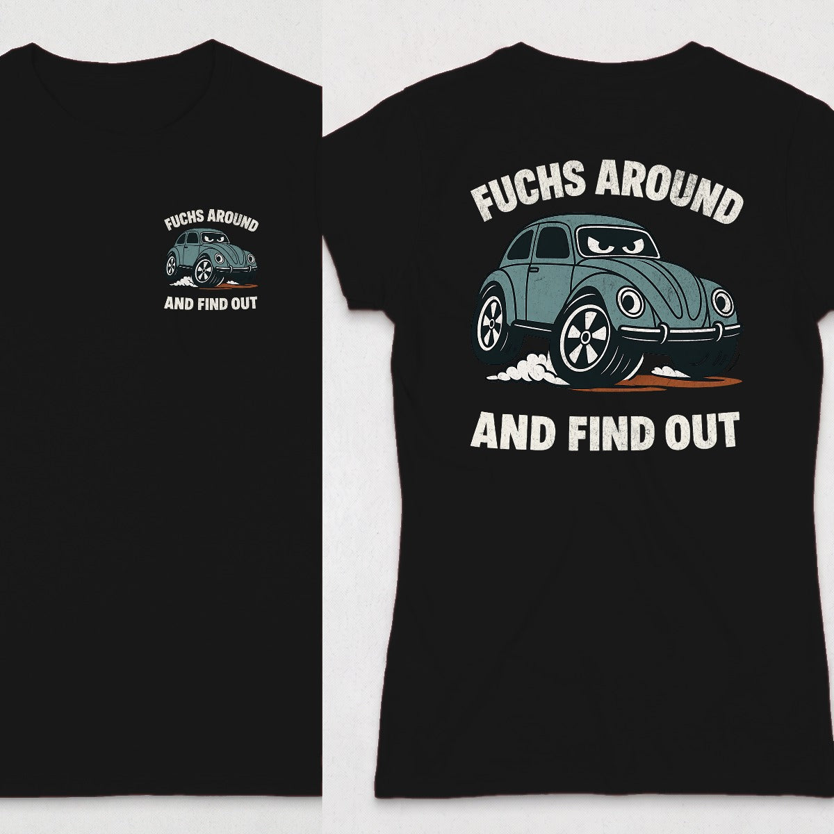 Black | Left Chest + Back