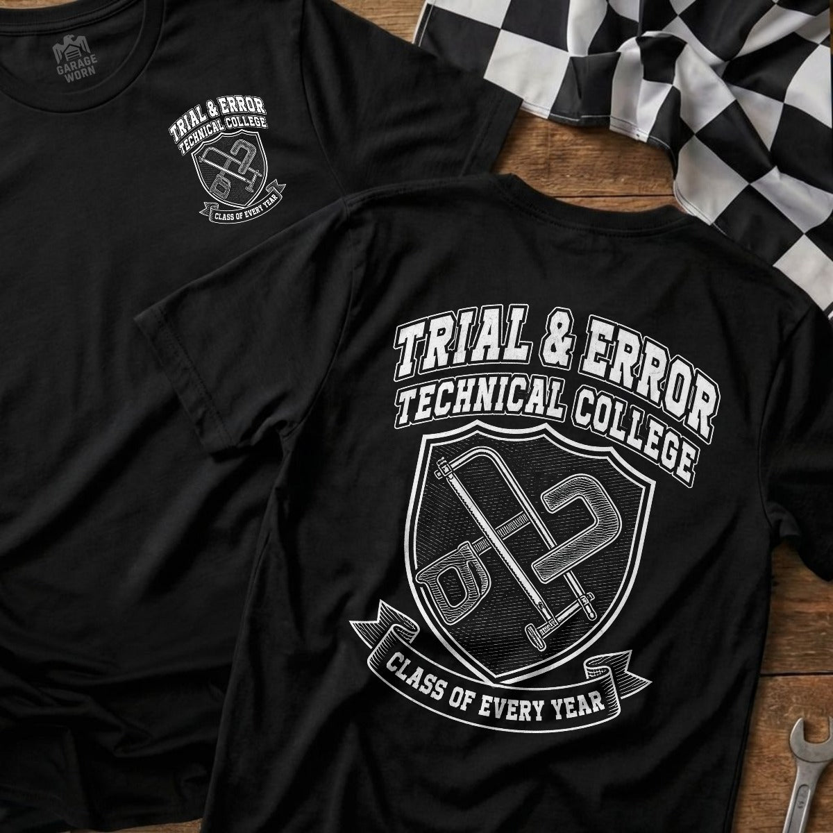 Black | Front & Back