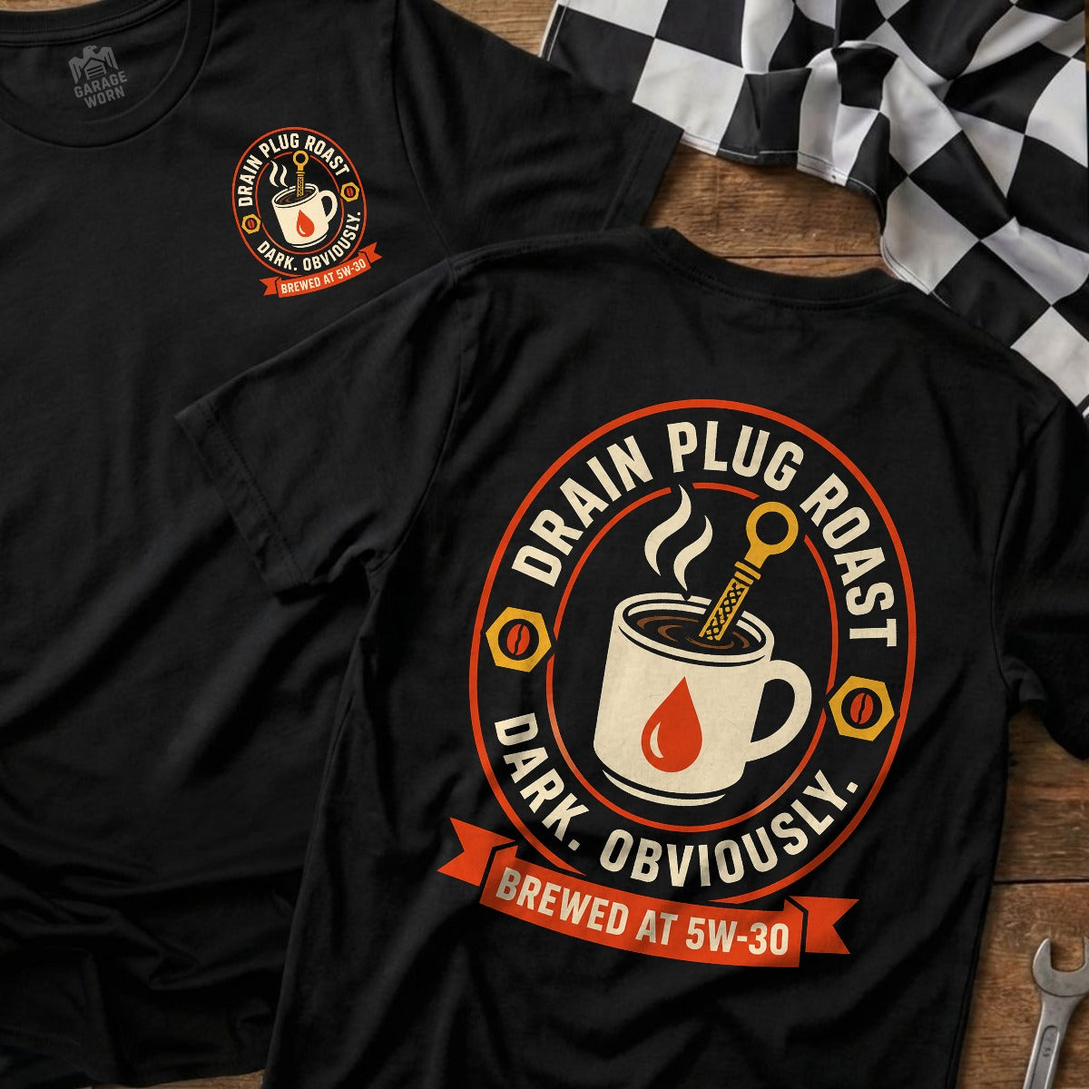 Black | Front & Back