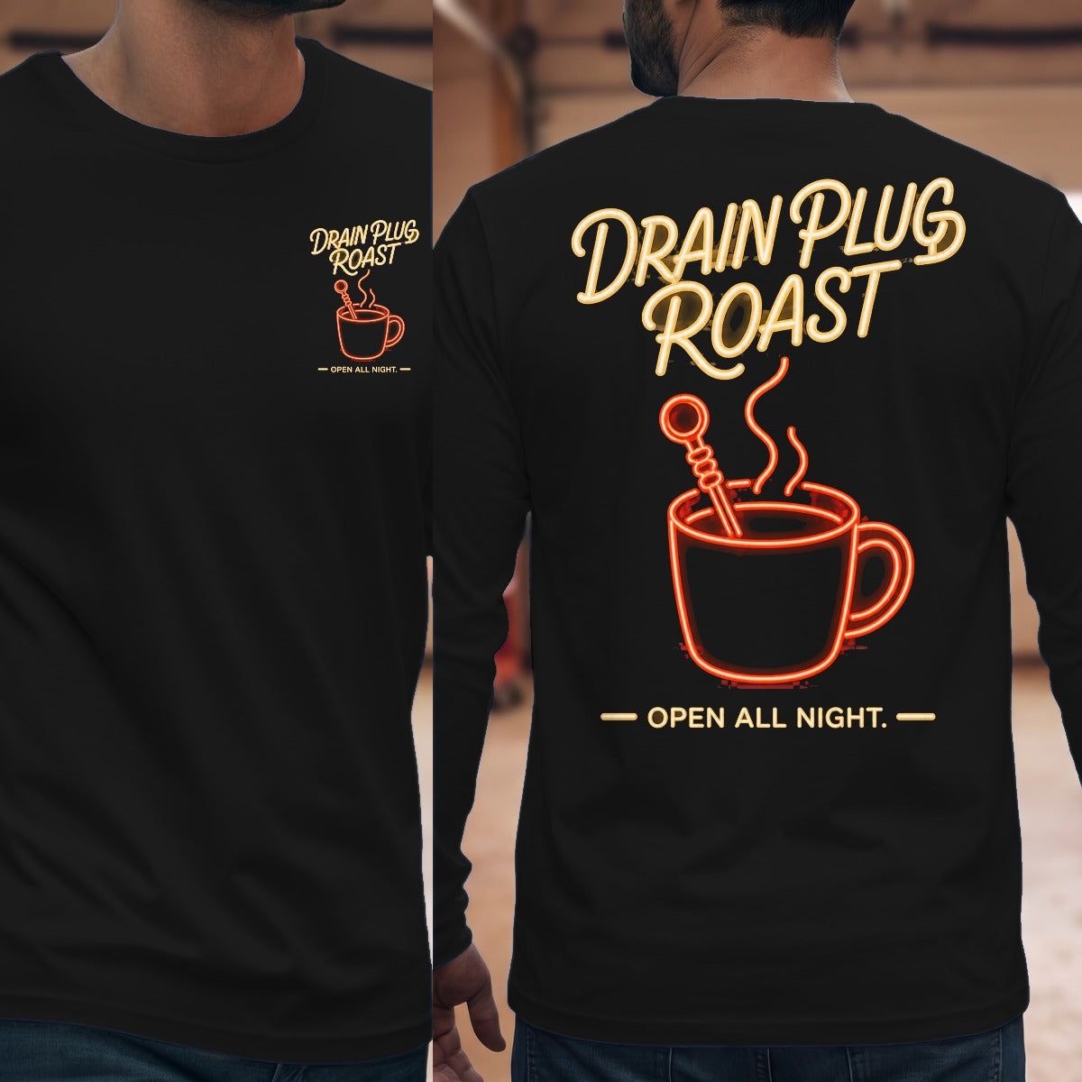 Black | Front & Back