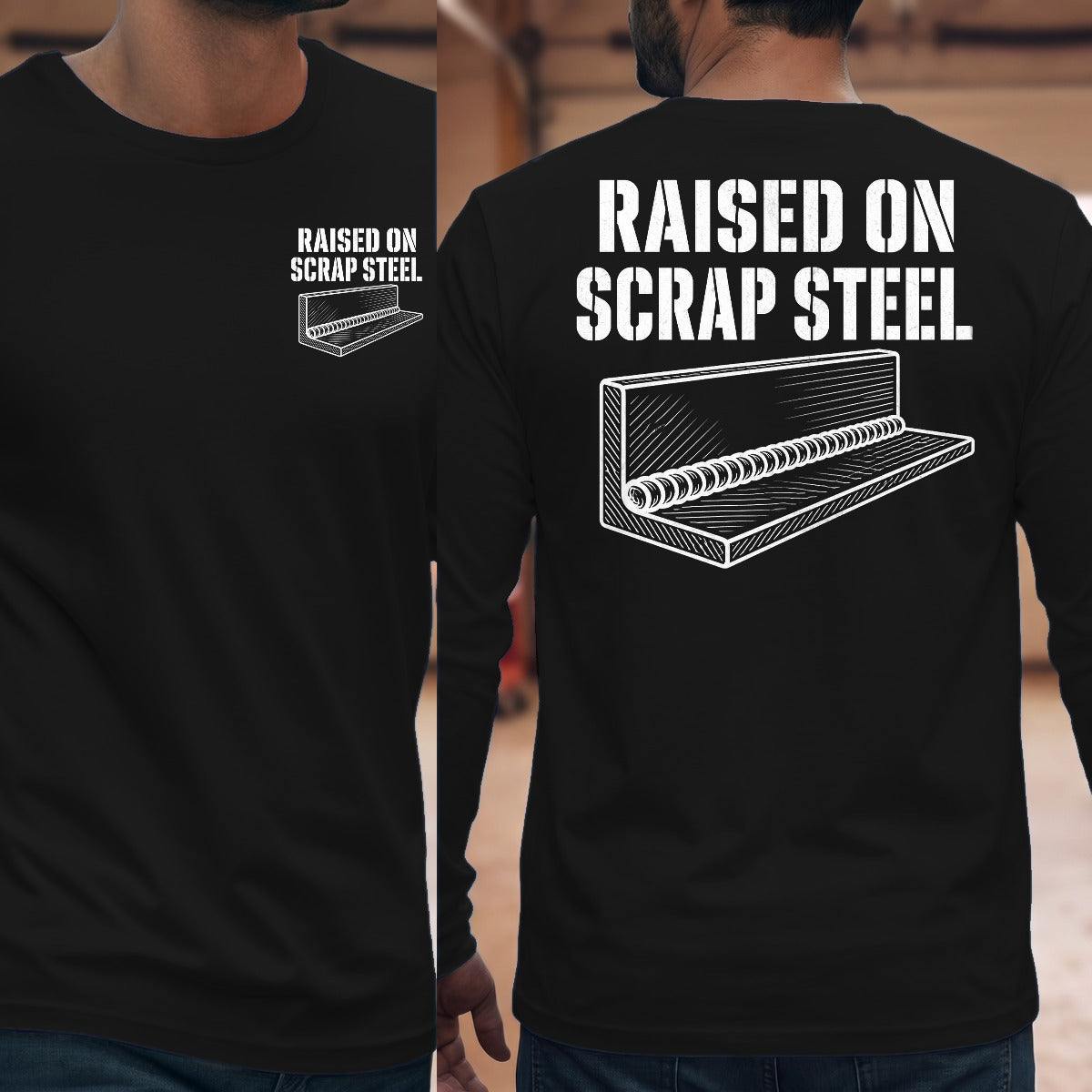 Black | Front & Back