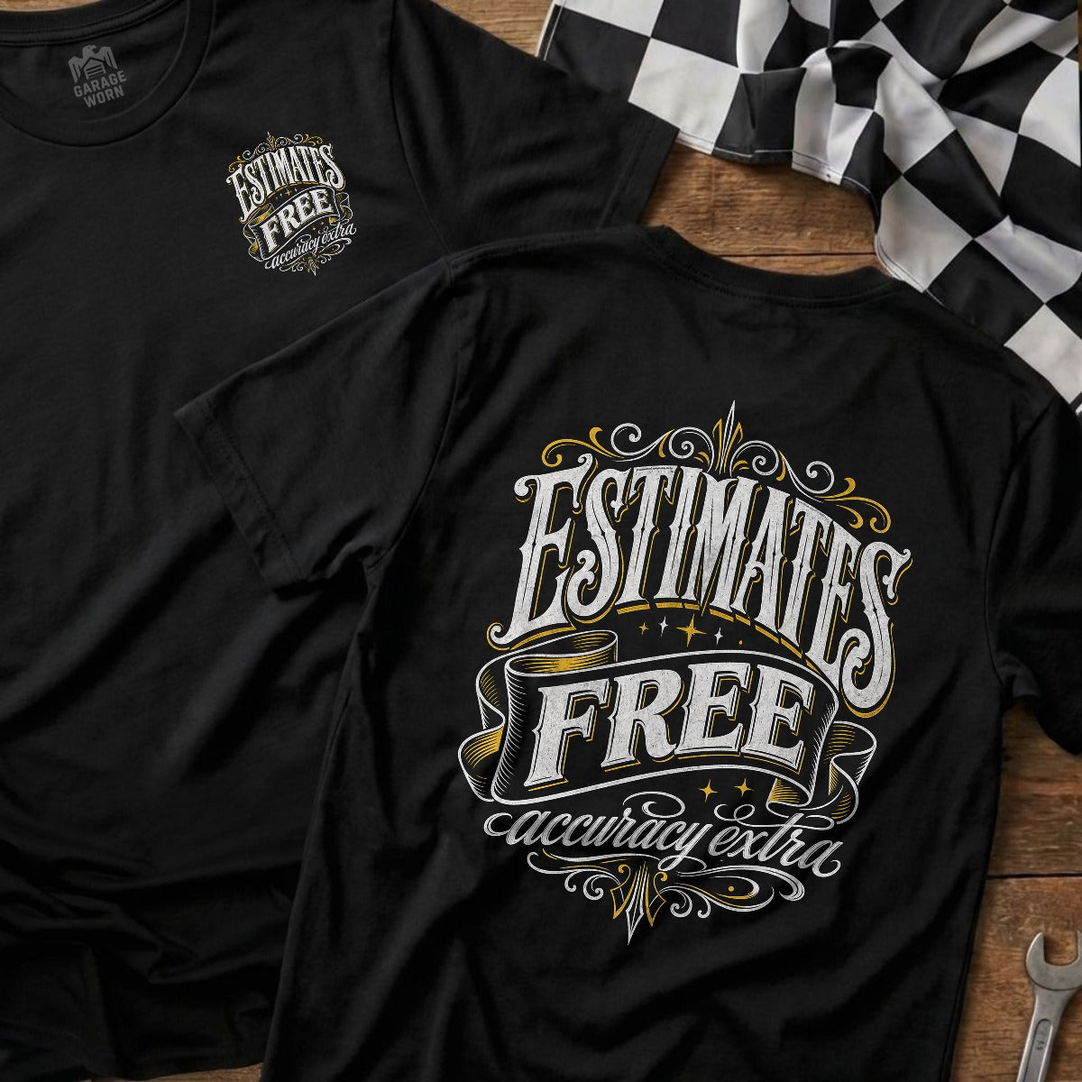 Black | Front & Back