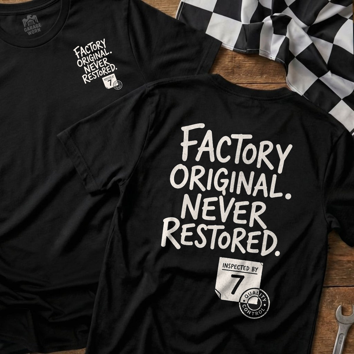 Black | Front & Back