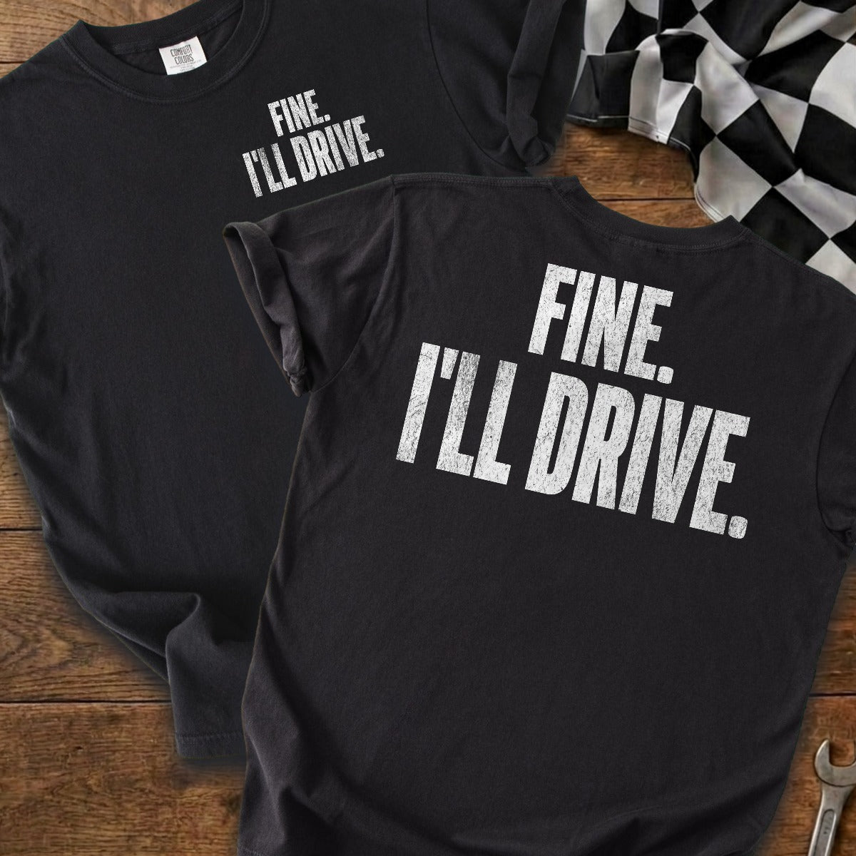 Black | Front & Back
