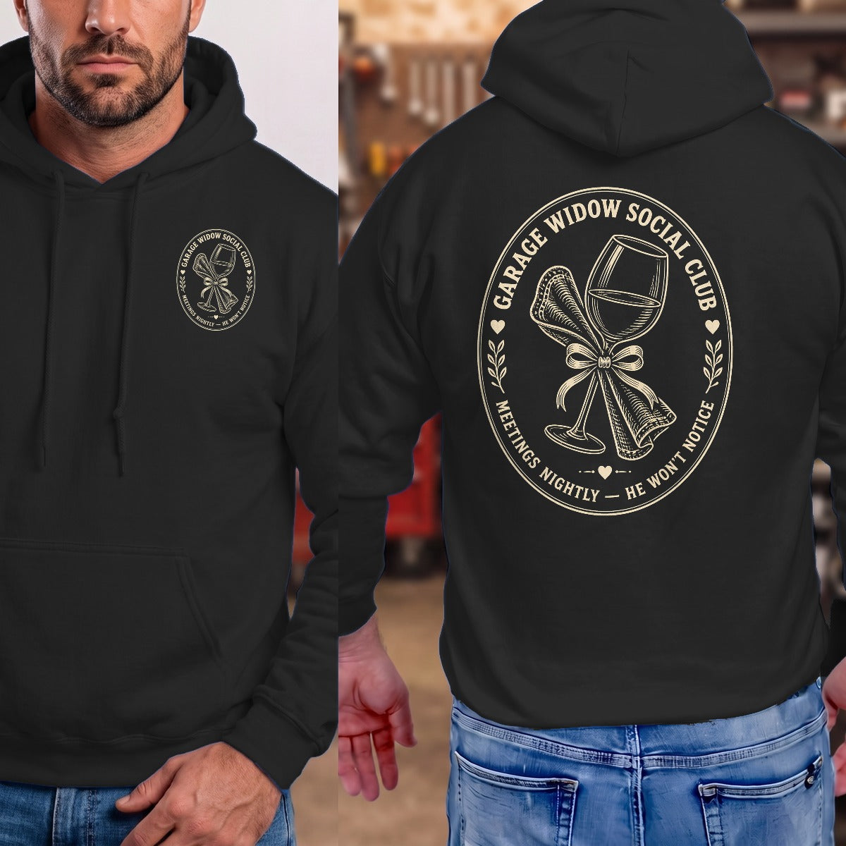 Black | Front & Back