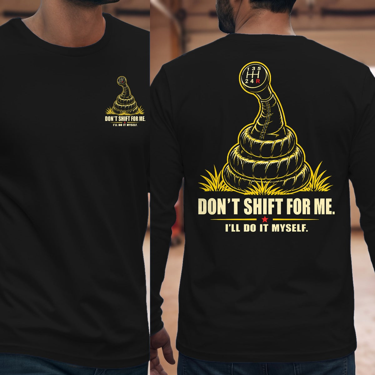 Black | Front & Back