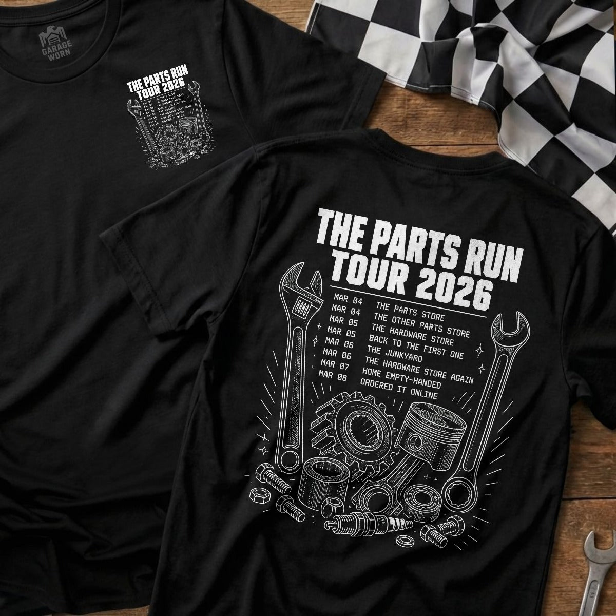 Black | Front & Back