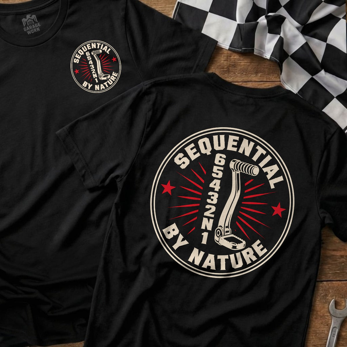 Black | Front & Back