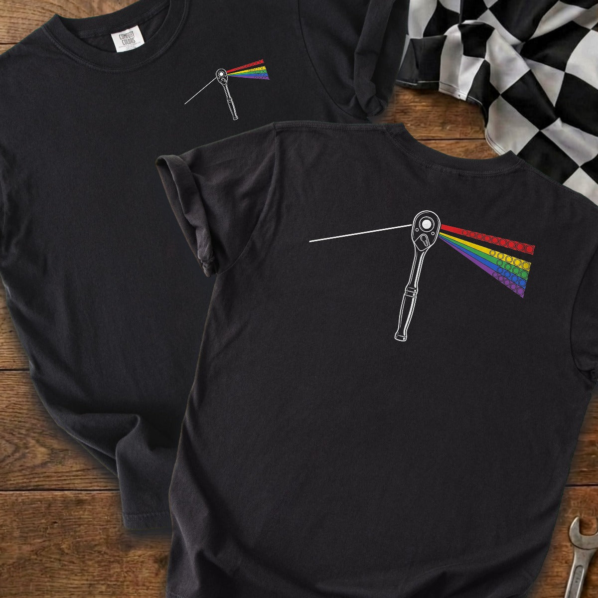 Black | Front & Back