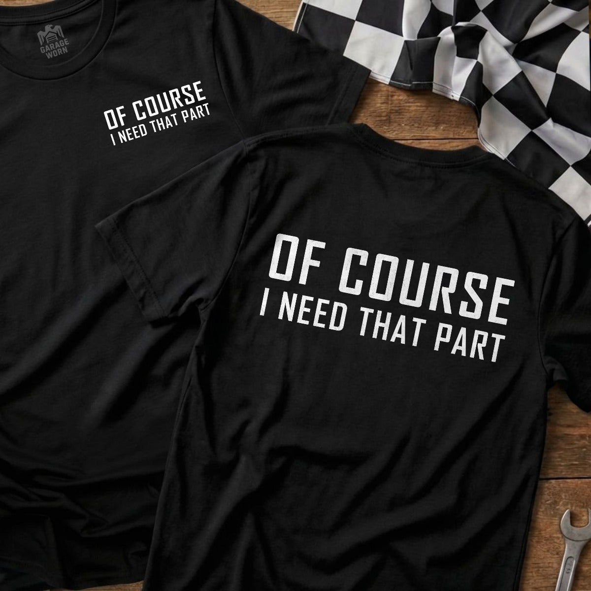 Black | Front & Back