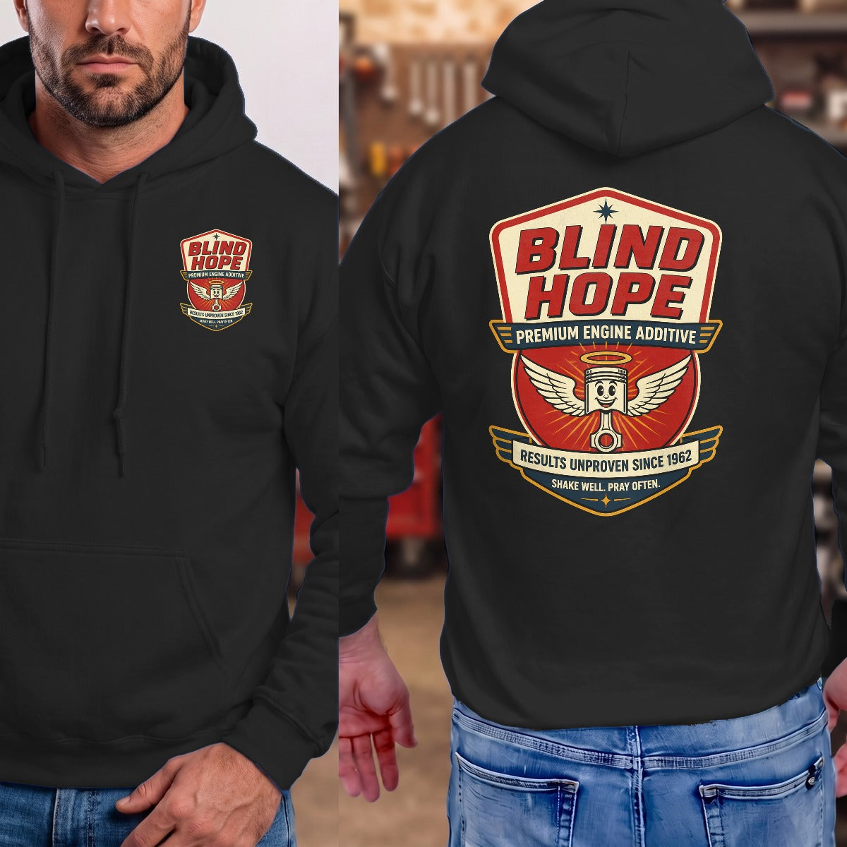 Black | Front & Back