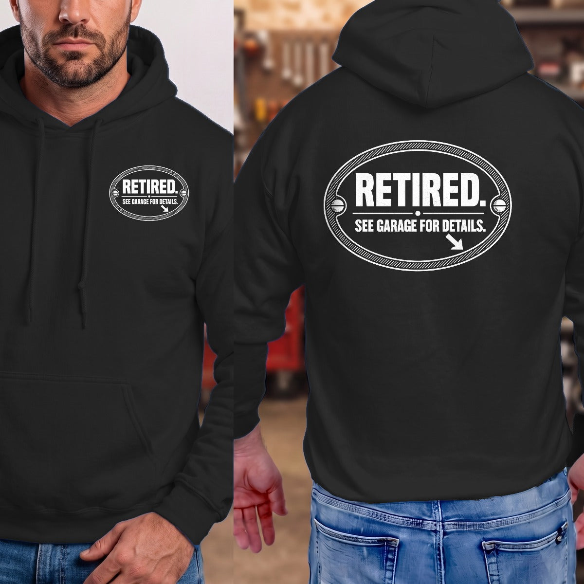 Black | Front & Back