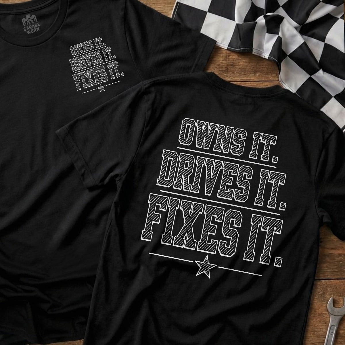 Black | Front & Back