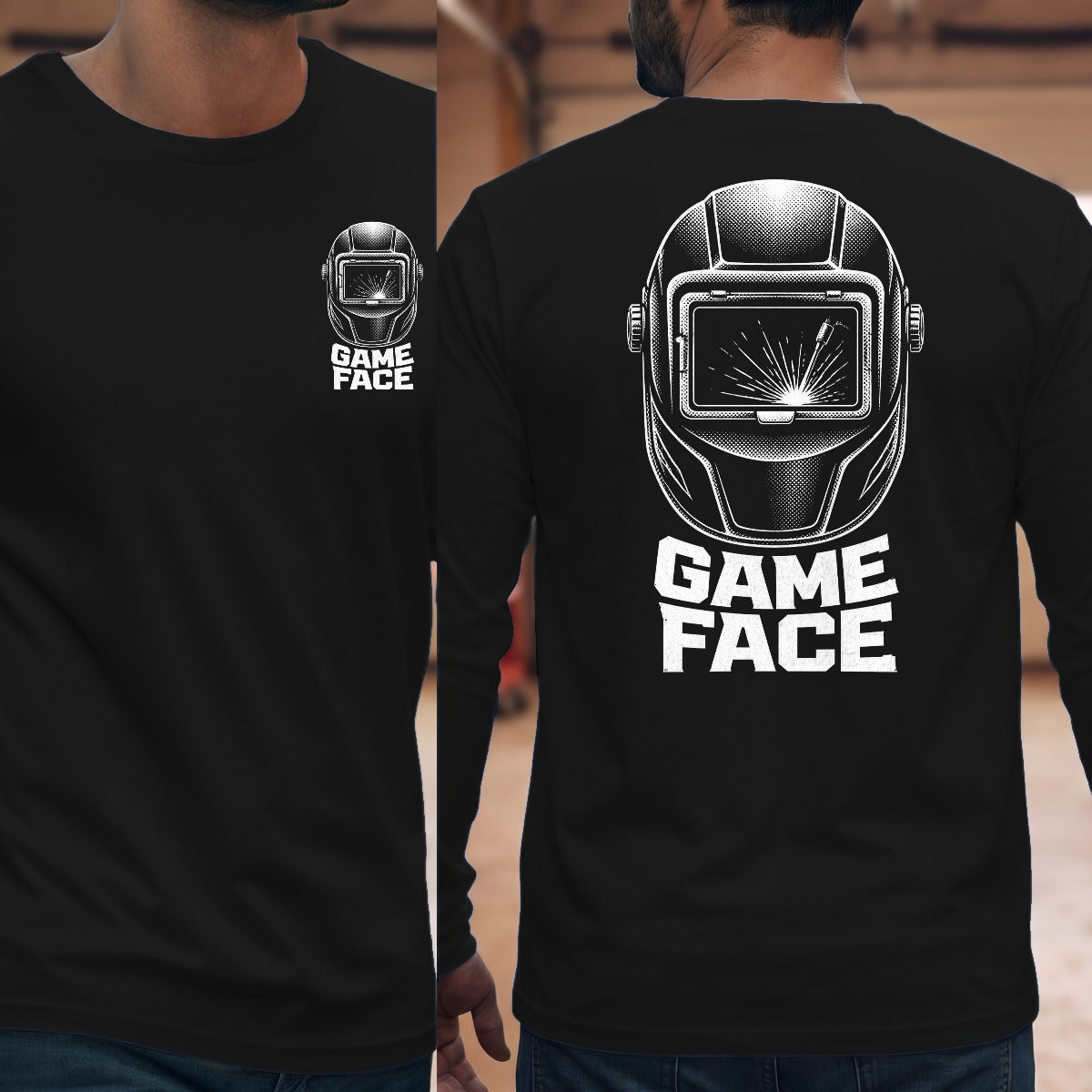 Black | Front & Back