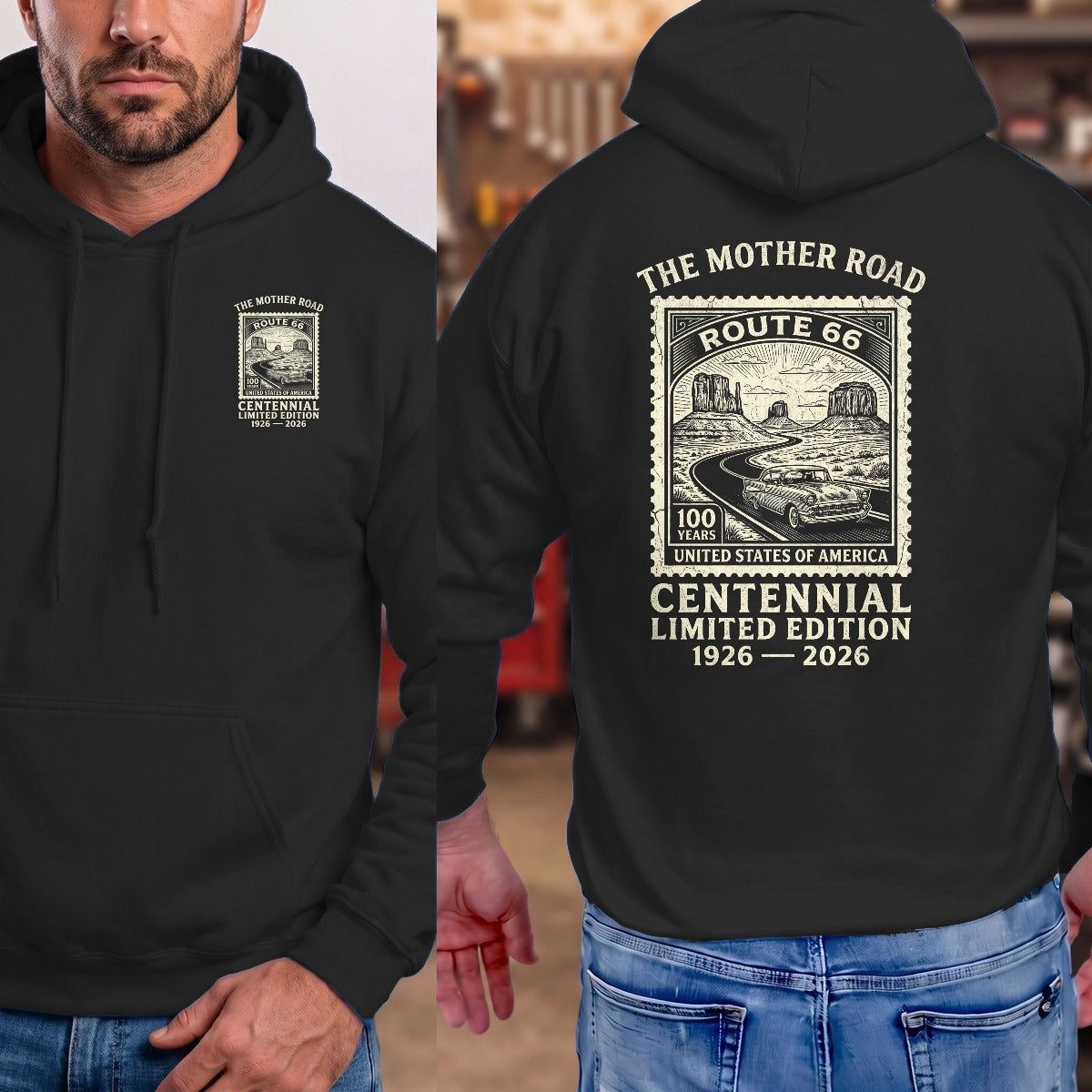 Black | Front & Back