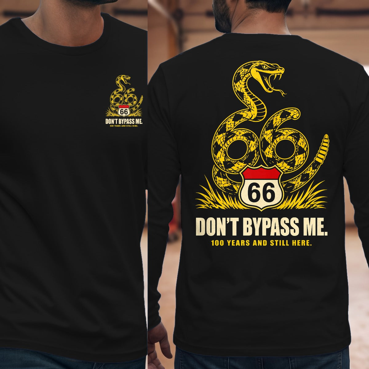 Black | Front & Back
