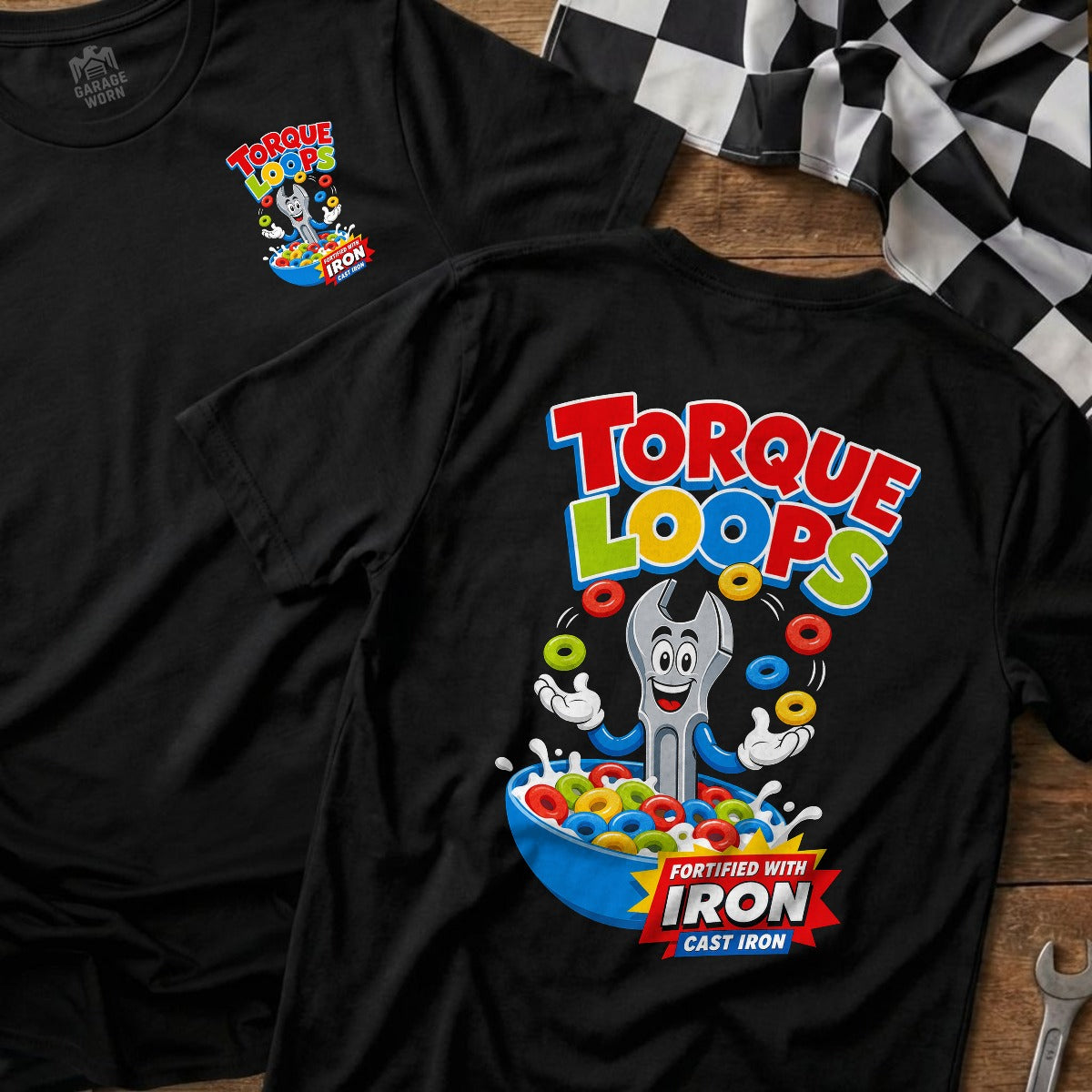 Black | Front & Back