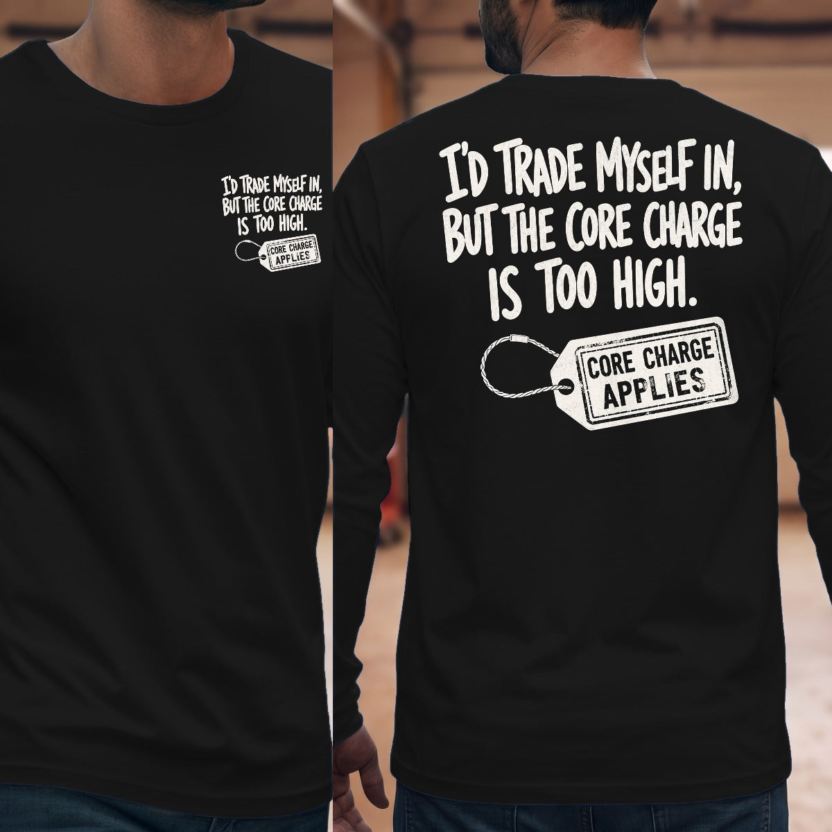 Black | Front & Back