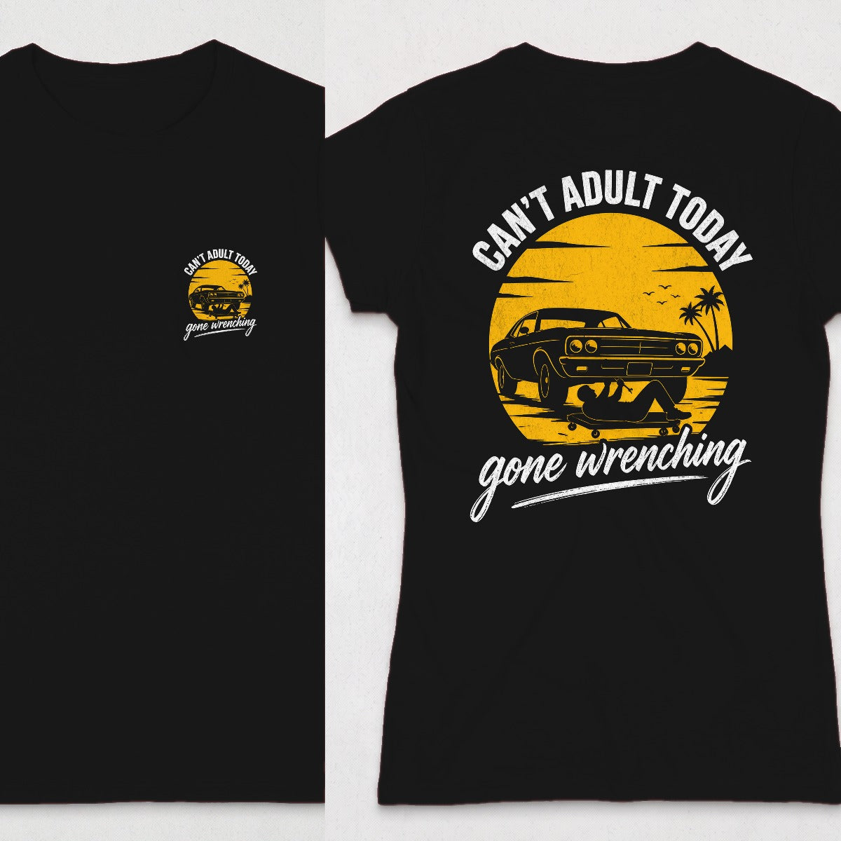 Black | Front & Back