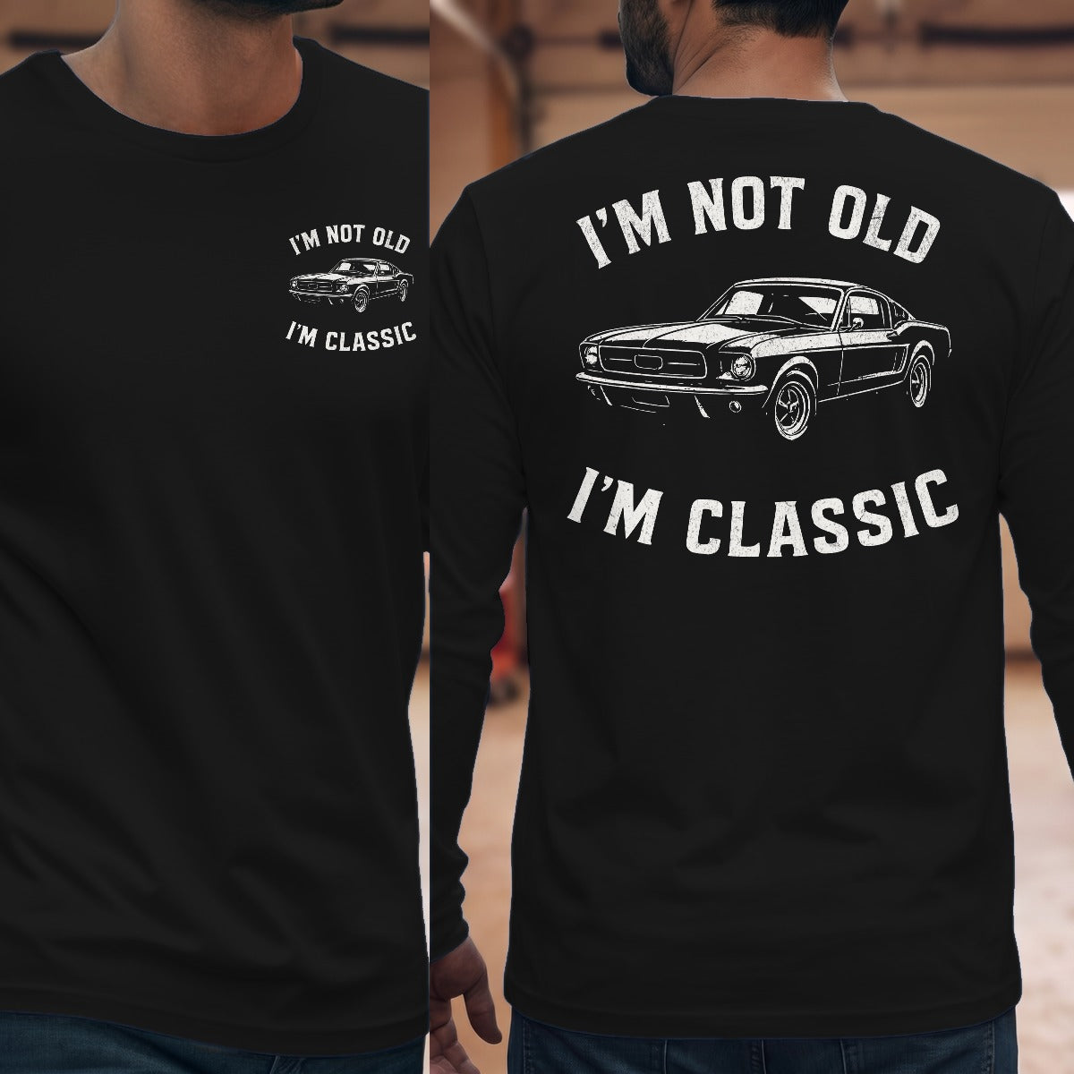 Black | Front & Back