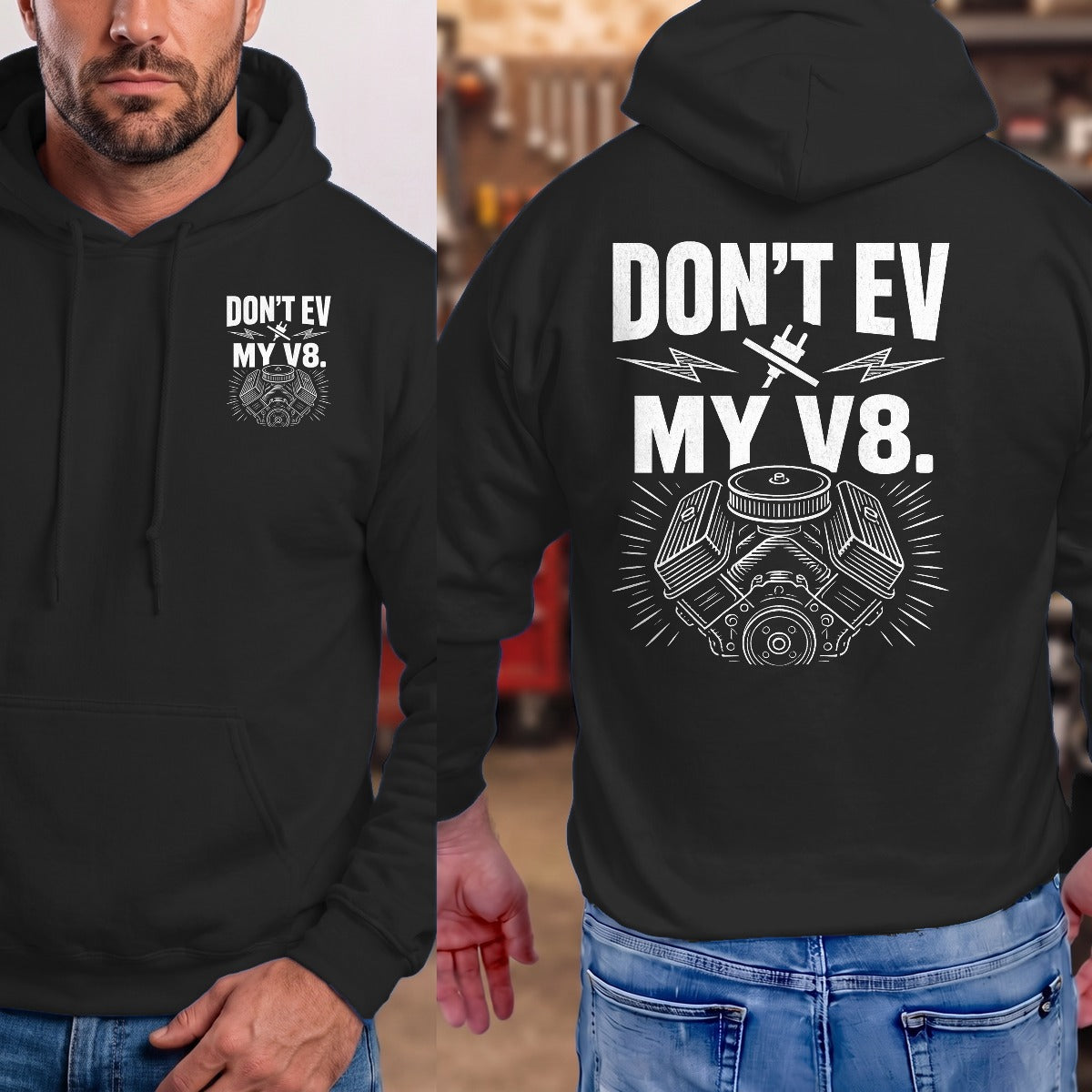 Black | Front & Back